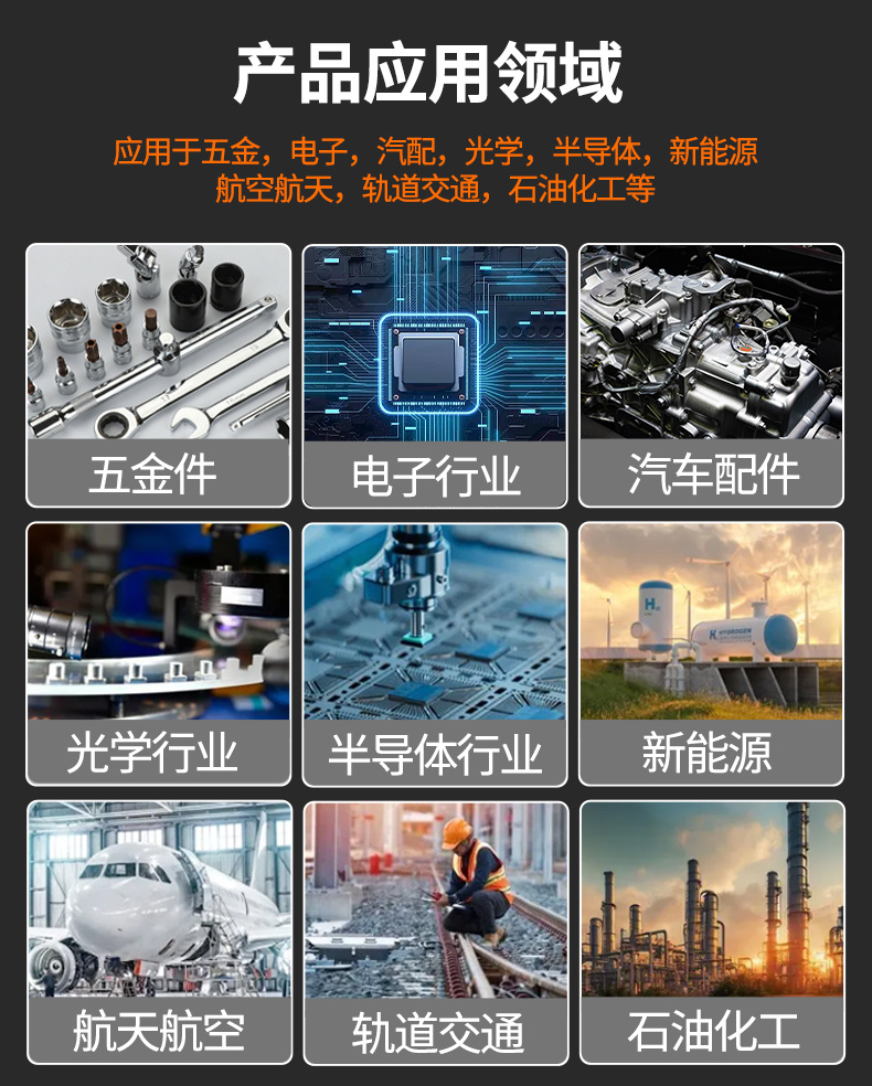 冠博仕GF36135HL三槽超聲波清洗機 | 135L / 1800W | 工業級過濾漂洗烘干設備 五金模具汽修零件強力除油除銹