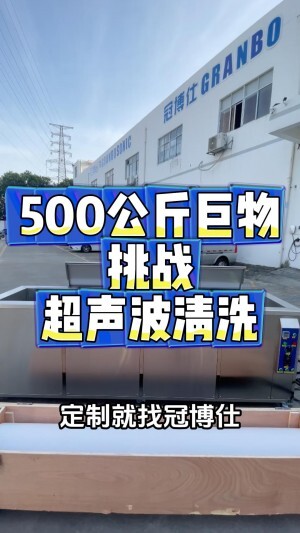 定制款冠博仕網紋輥超聲波清洗機